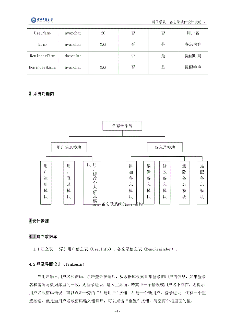 C#课程设计—备忘录软件设计_第5页