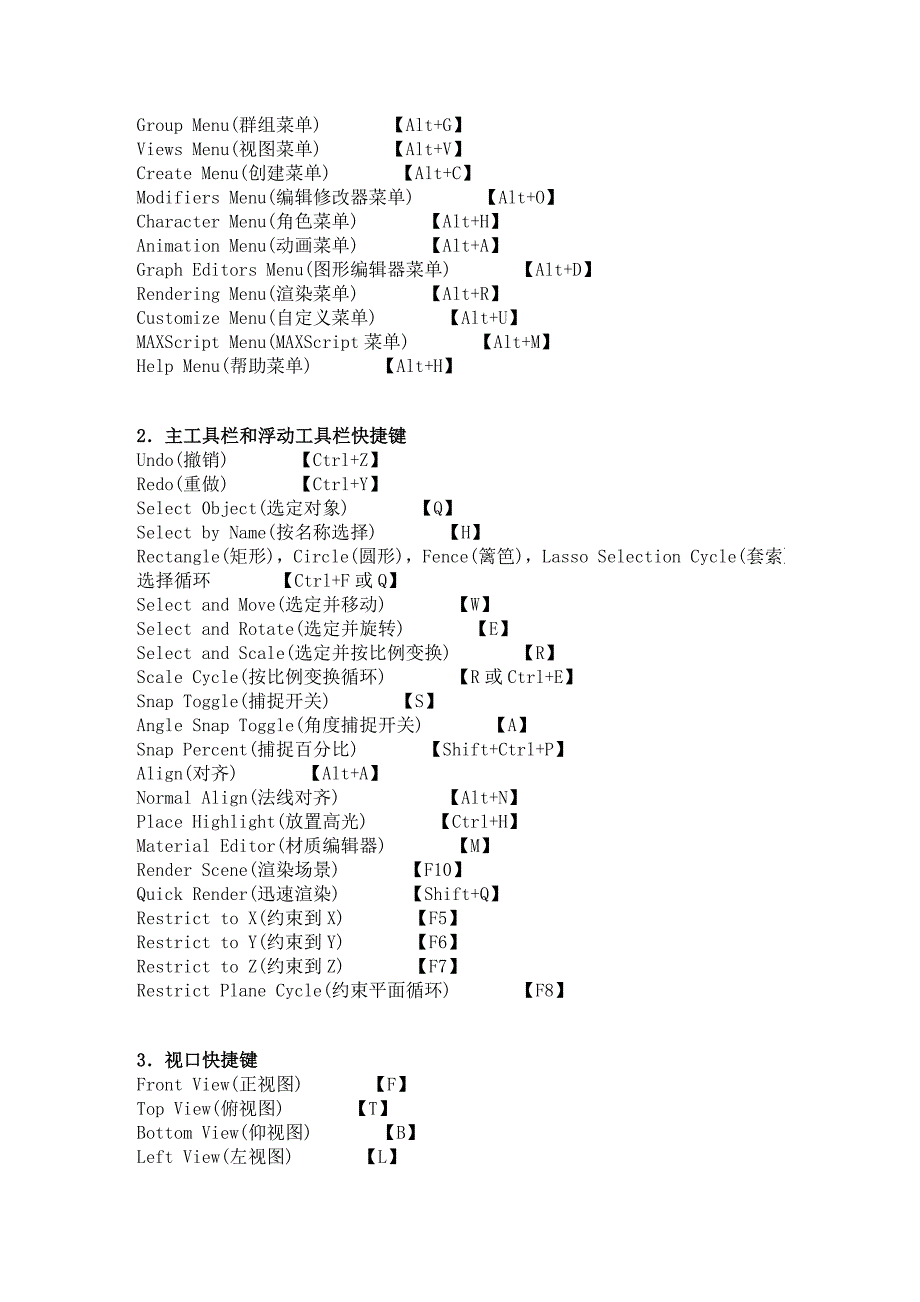 3D_MAX快捷键大全1.doc_第2页