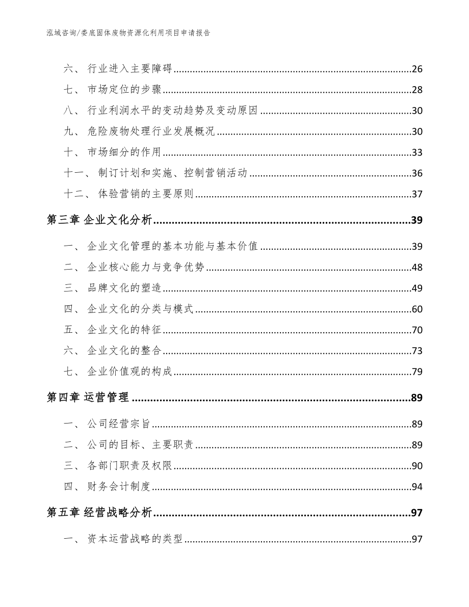 娄底固体废物资源化利用项目申请报告范文模板_第3页