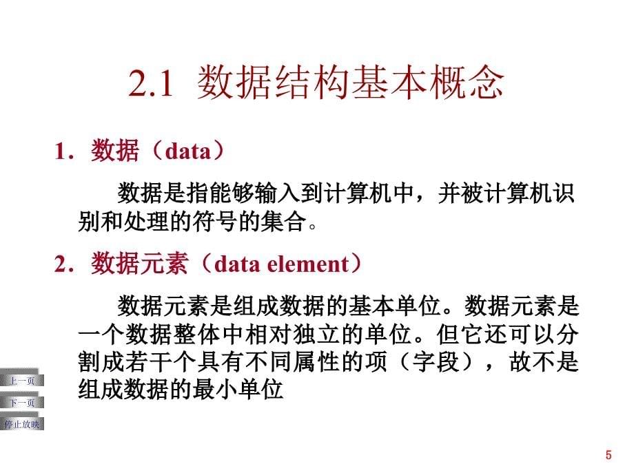 第2章数据结构及应用概念及序表ppt课件_第5页