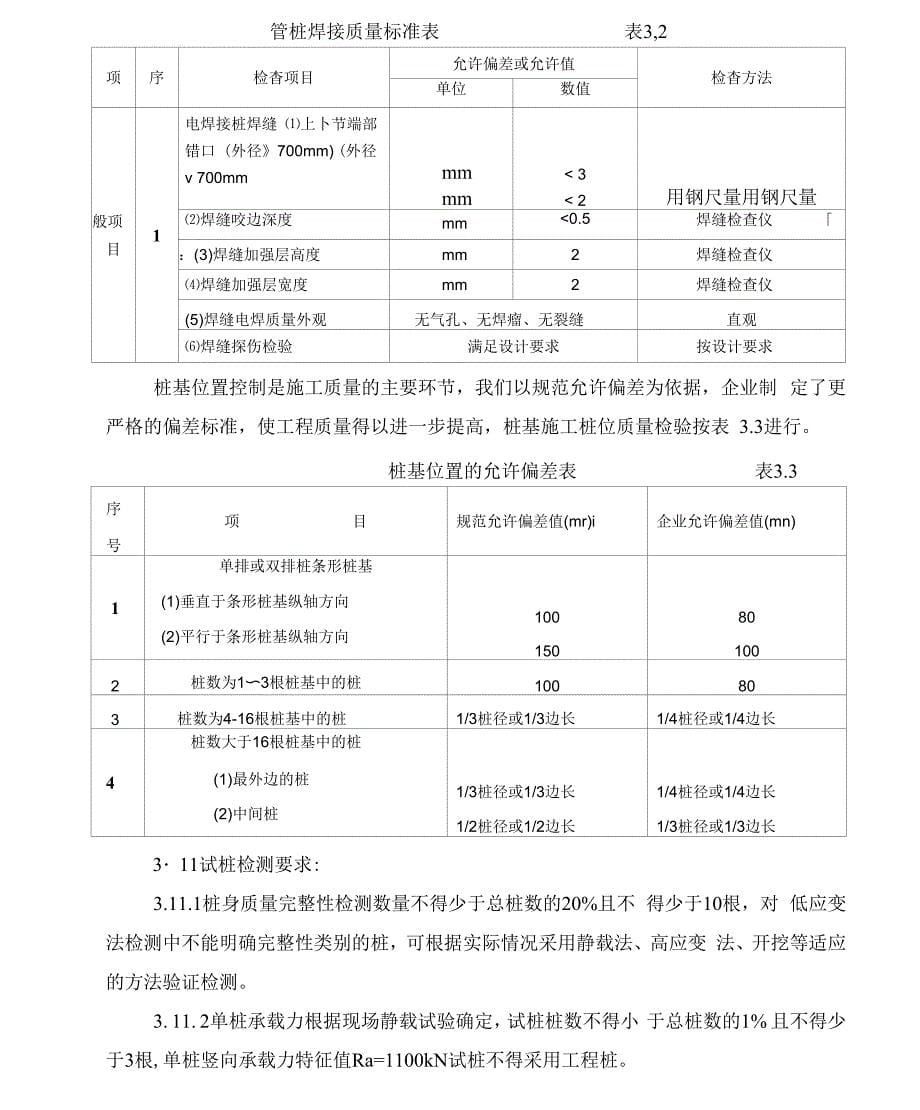 PHC高强预应力混凝土管桩施工方案_第5页