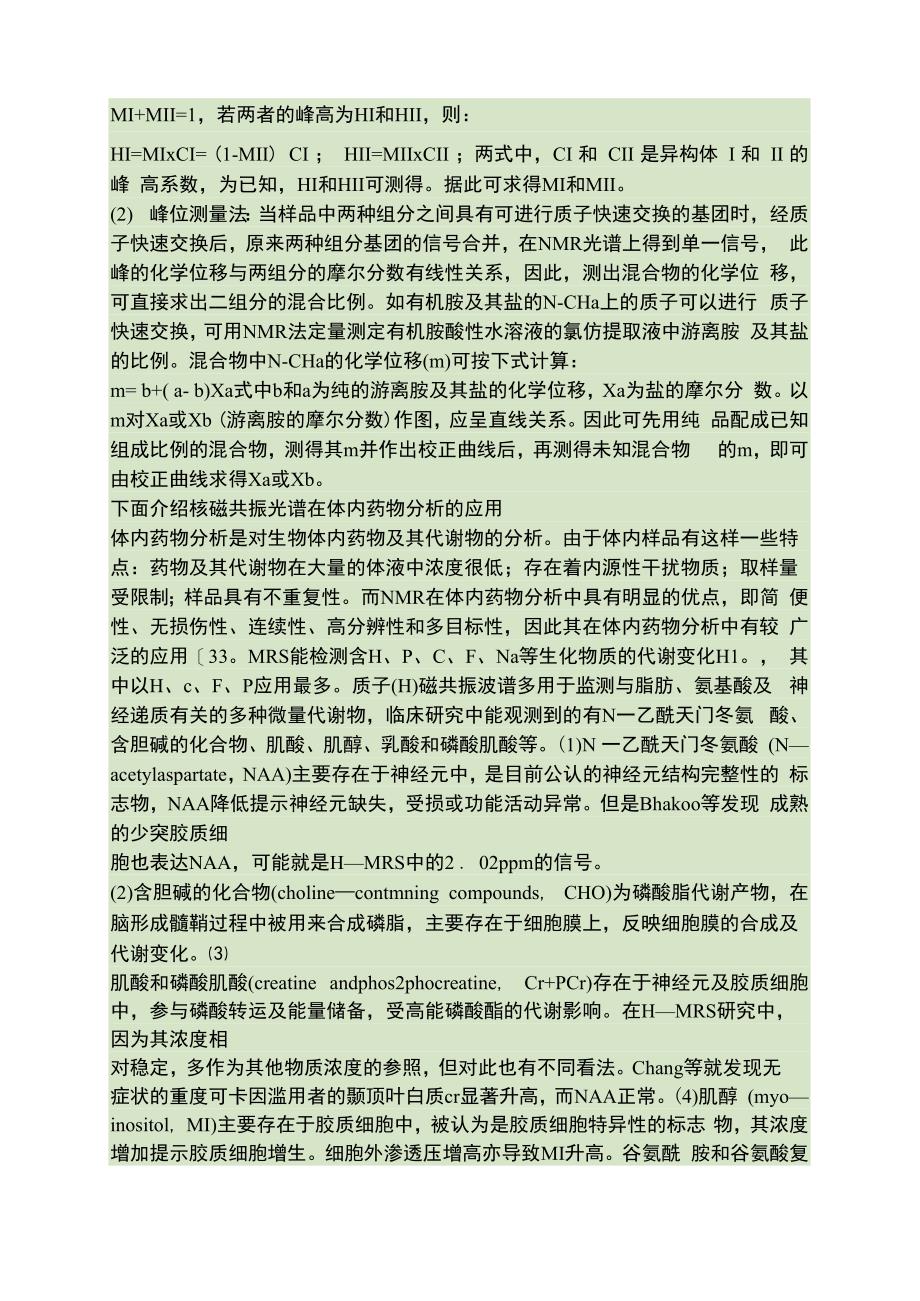 核磁共振光谱分析法在药物分析中的应用解读_第4页