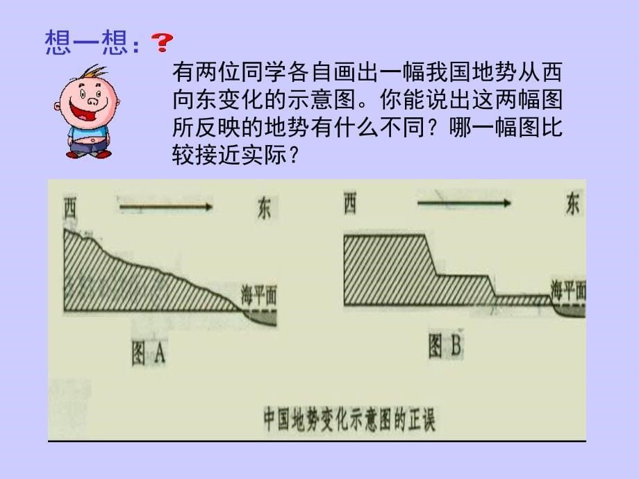 地理导学课八年级上册中国的自然环境第一节地势和地形精品课件_第5页