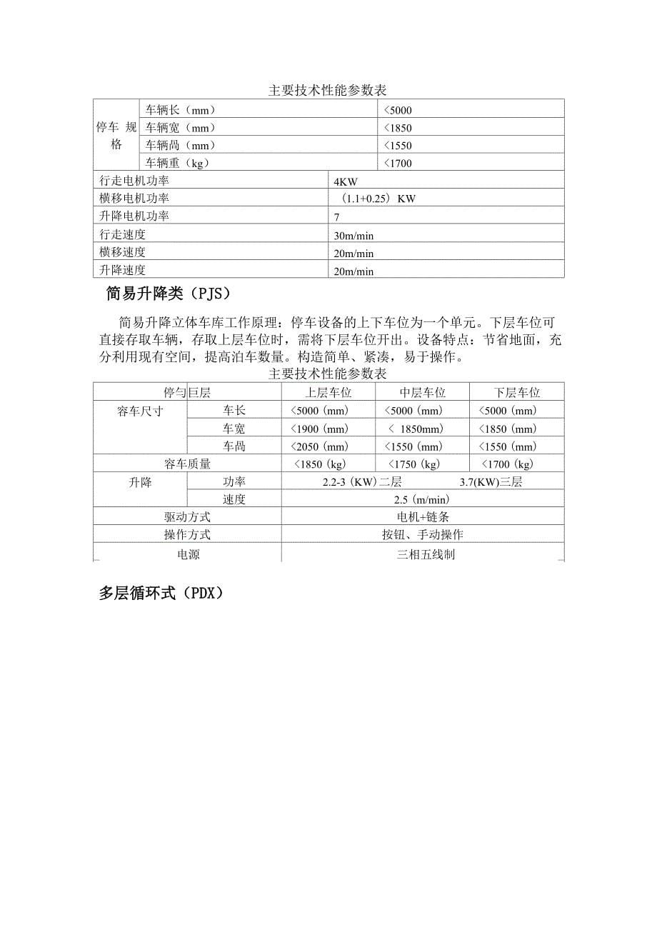 立体车库分类及工作原理_第5页