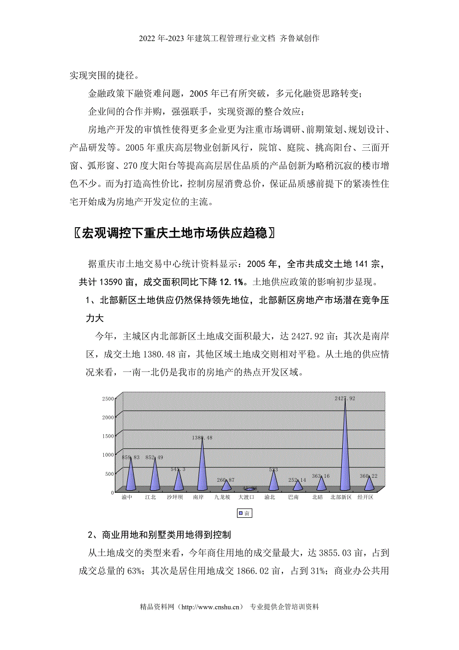 风雨涤荡尤见阳光—宏观调控下的重庆房地产_第4页