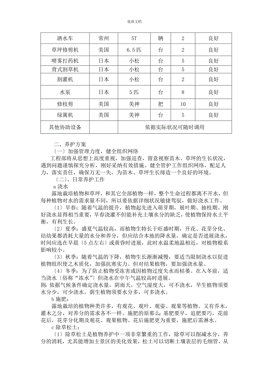 绿化养护管理措施_第2页