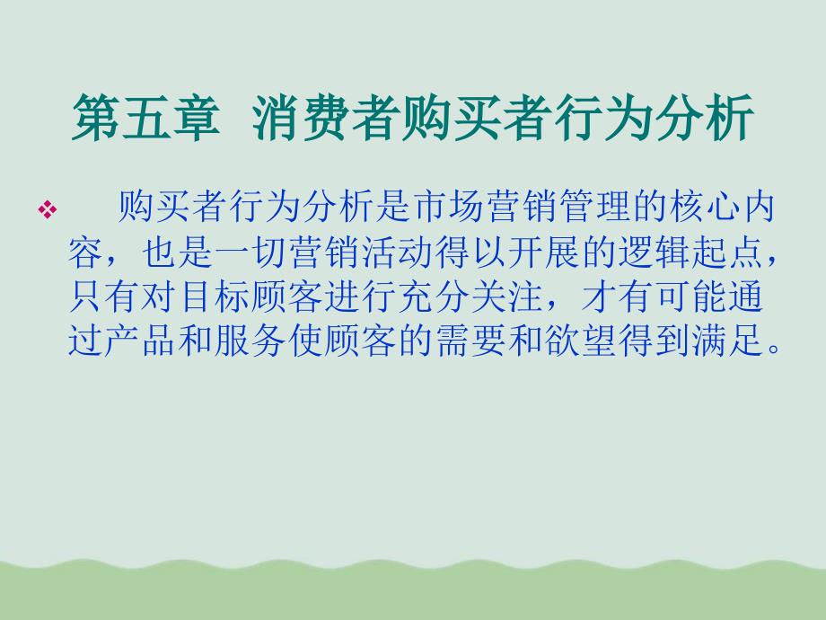 消费者购买者行为分析课件_第1页