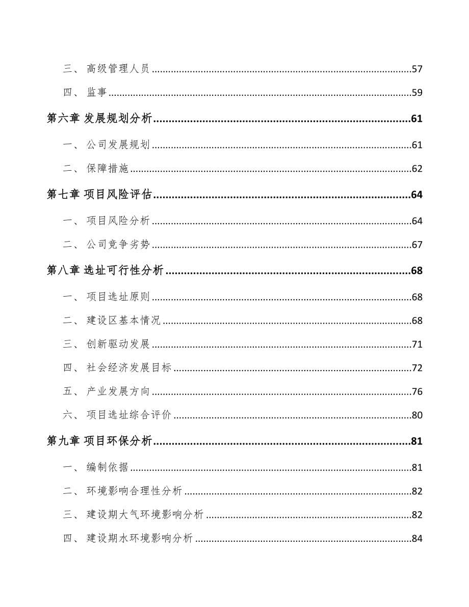 云南关于成立微特电机公司可行性报告_第5页