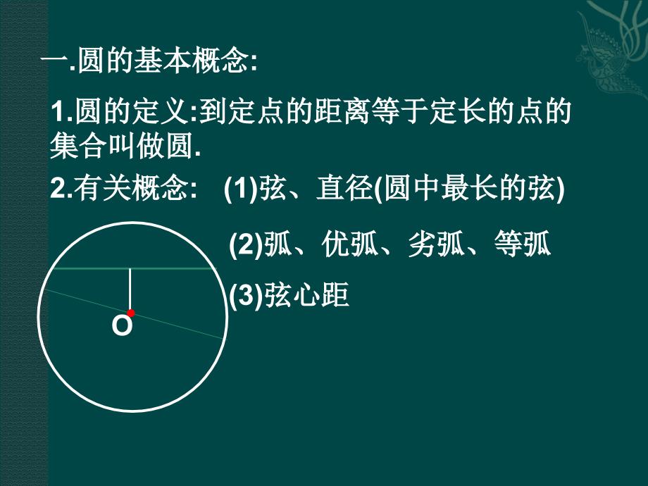 数学：第二十四章圆复习课件(人教新课标九年级上)1_第4页