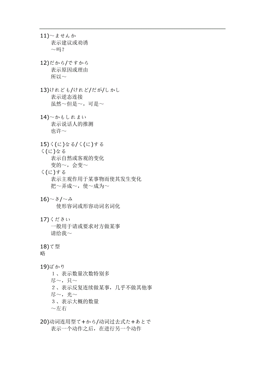 国际日语3级语法总结（word版）.doc_第2页