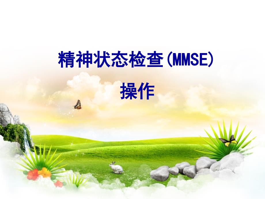 MMSE量表课件_第1页
