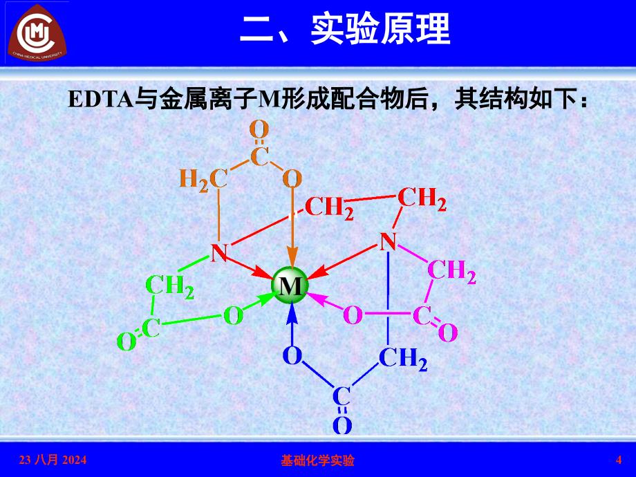 基础化学实验：EDTA溶液浓度的标定与自来水中Ca2+、Mg2+浓离子含量的测定_第4页