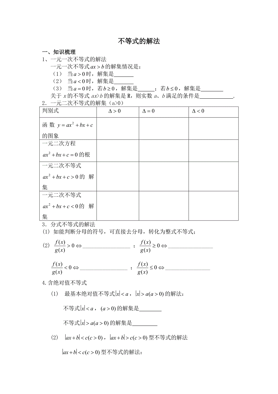 3不等式的解法_第1页