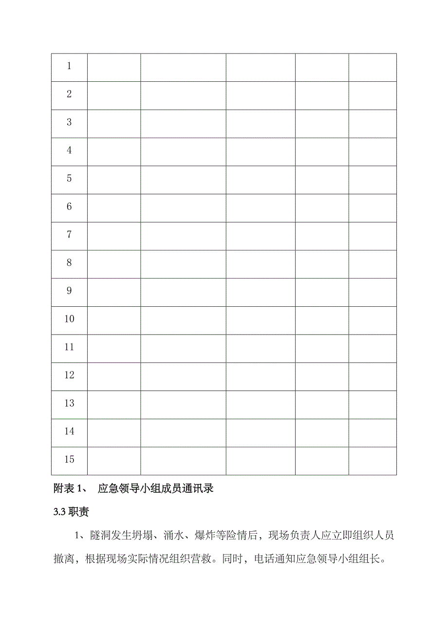 2023年隧洞施工安全应急预案_第4页