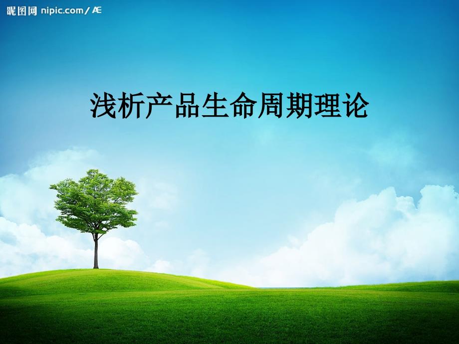 浅析产品生命周期_第1页
