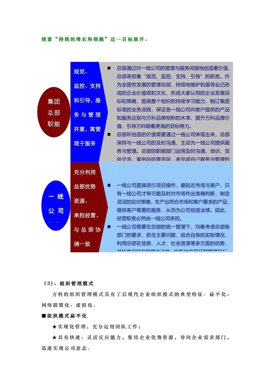 万科的后现代企业管理模式_第5页