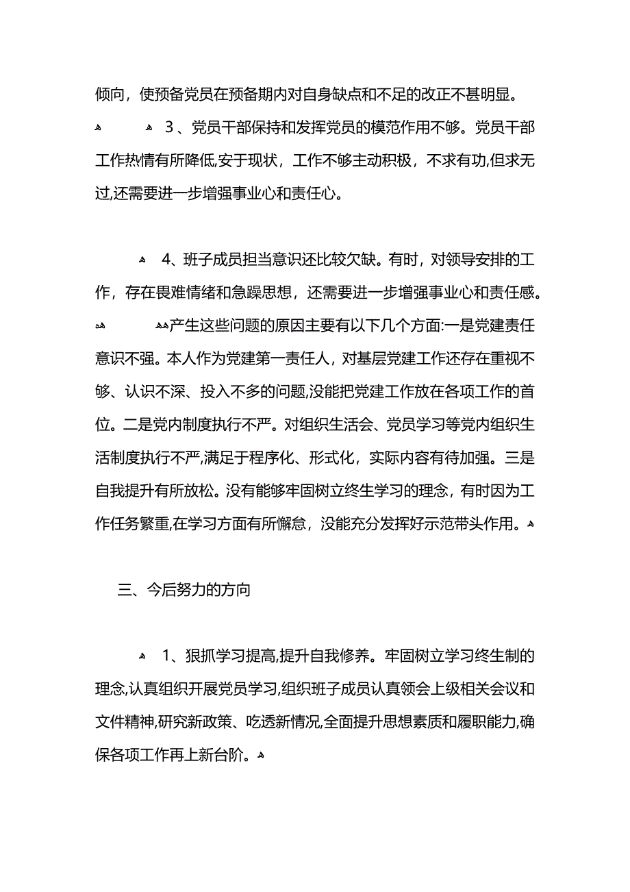 支部书记抓建工作述职总结_第3页