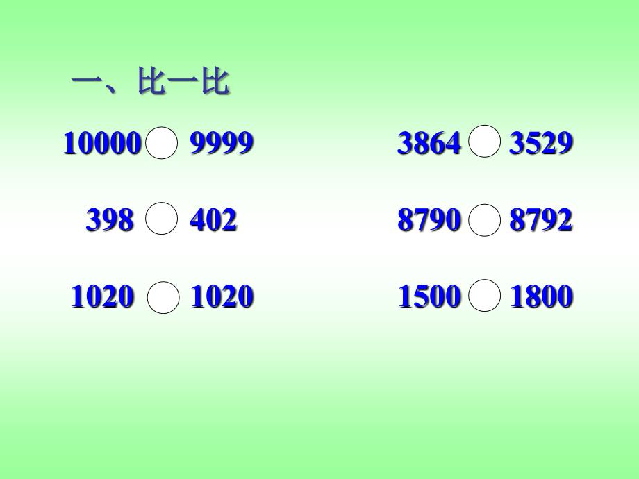 万以内数的大小比较刘晓娟_第3页