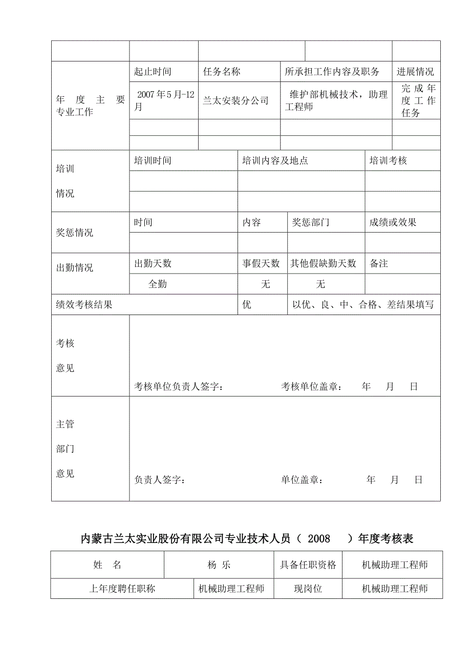 (--)年度考核表.doc_第3页