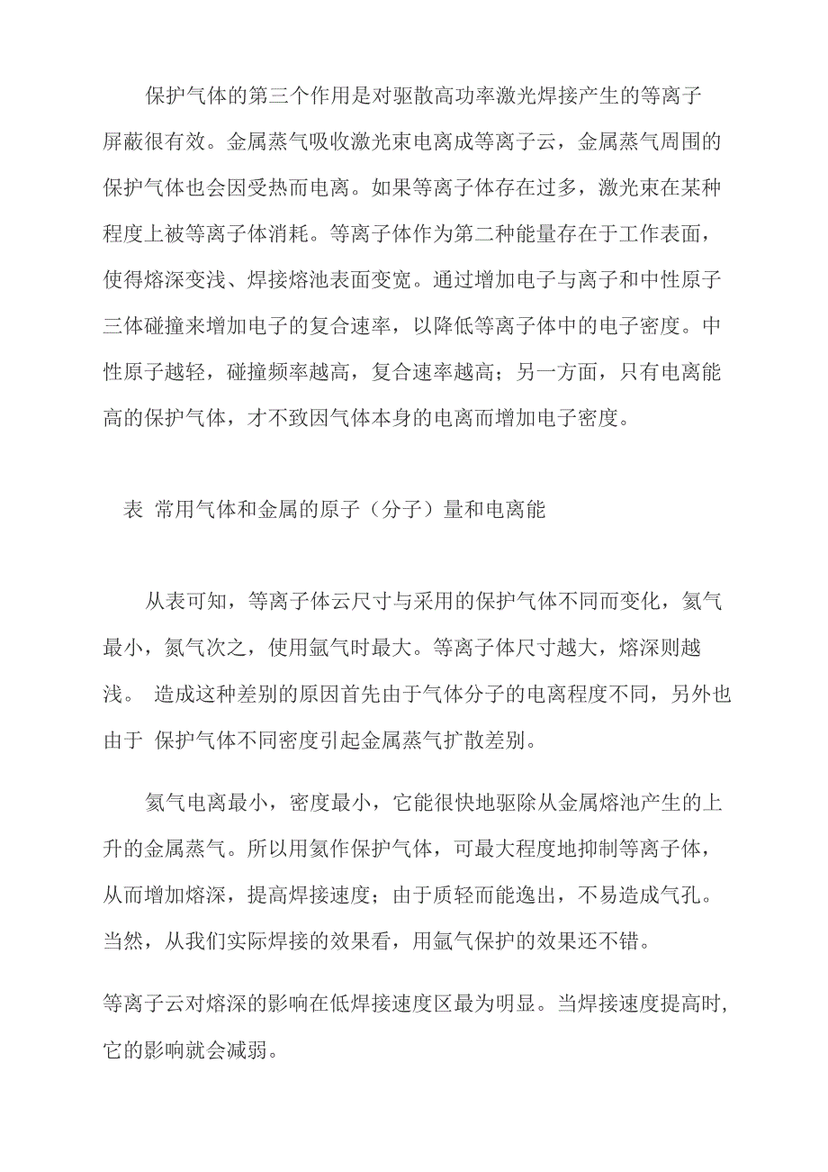 对于激光焊接时所采用的气体作用介绍_第2页