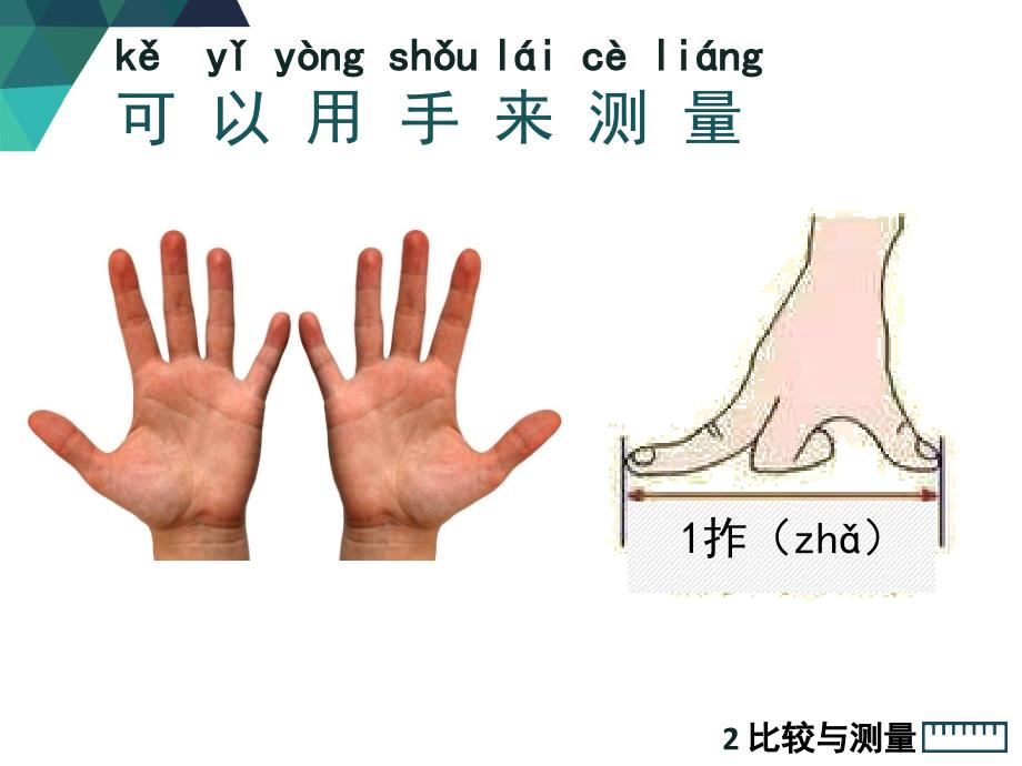 一年级上册科学课件2.4用不同的物体来测量教科版_第2页