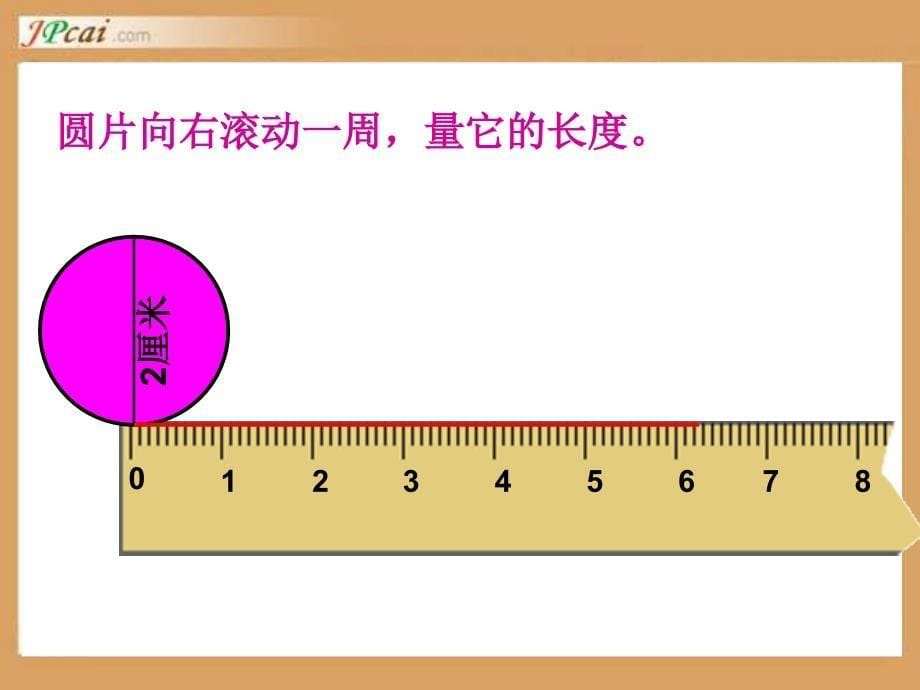 新课标人教版小学数学六年级上册《圆的周长》课件_第5页