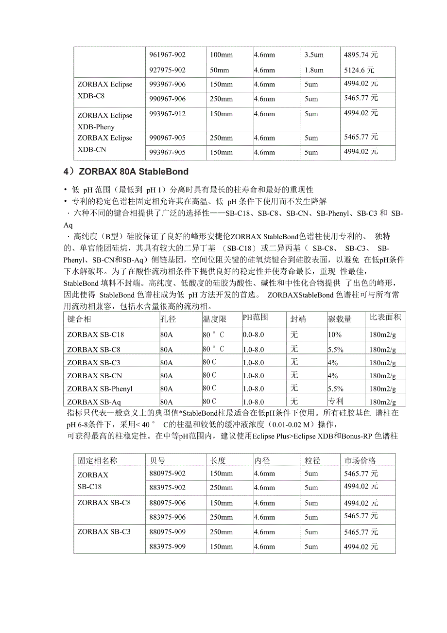 安捷伦液相色谱柱选择小分子_第4页