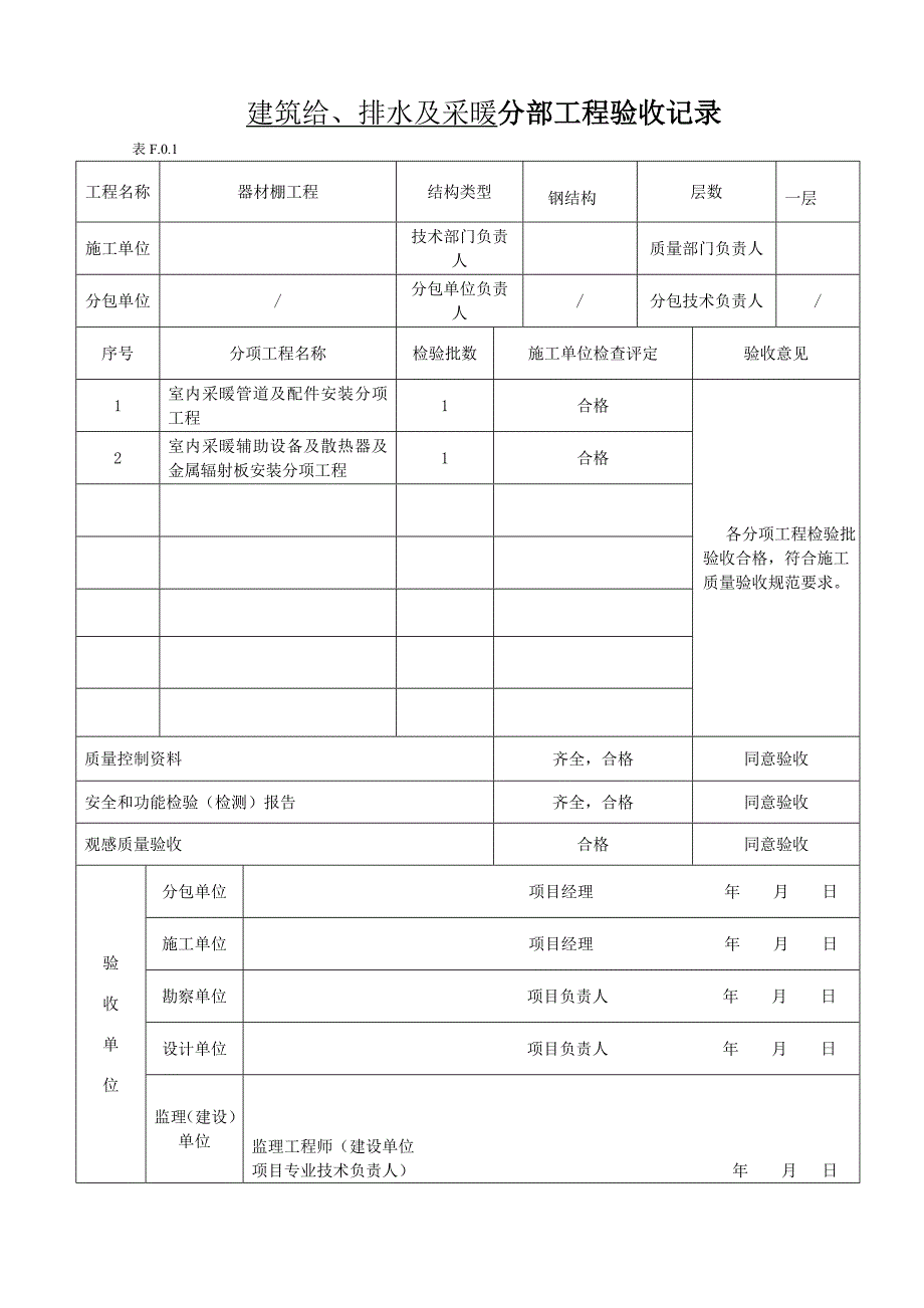 分部工程验收记录全套_第4页