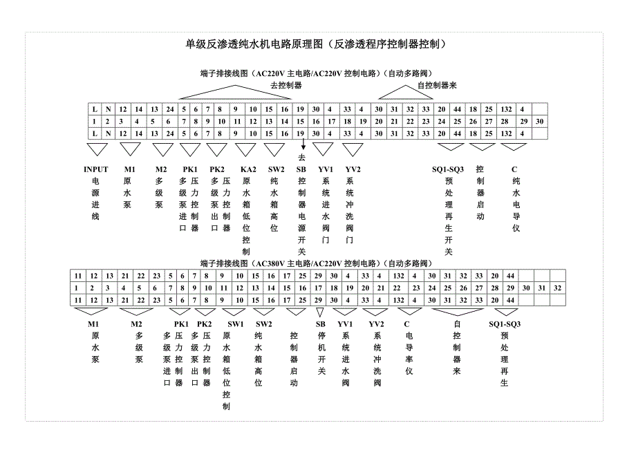 新款单级反渗透纯水机电路原理图.doc_第4页