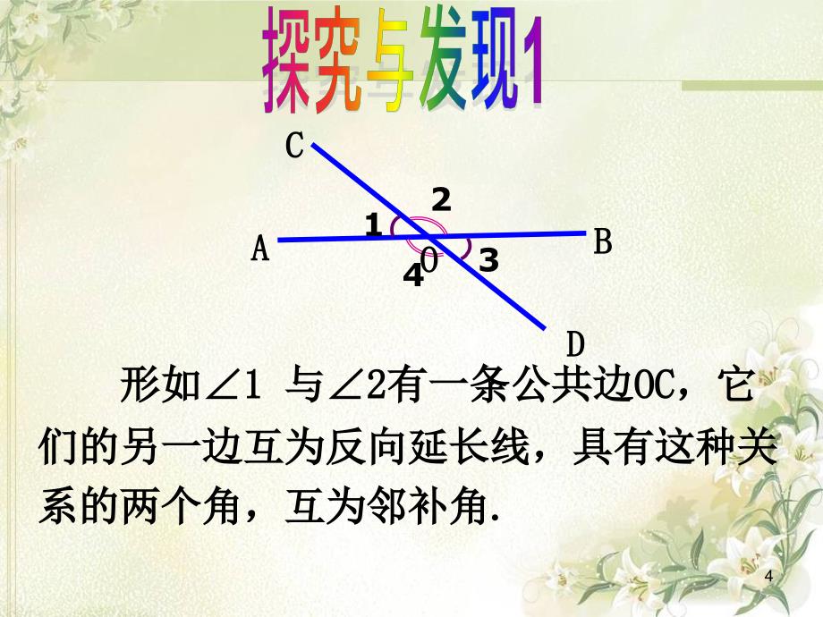 邻补角与对顶角课件_第4页