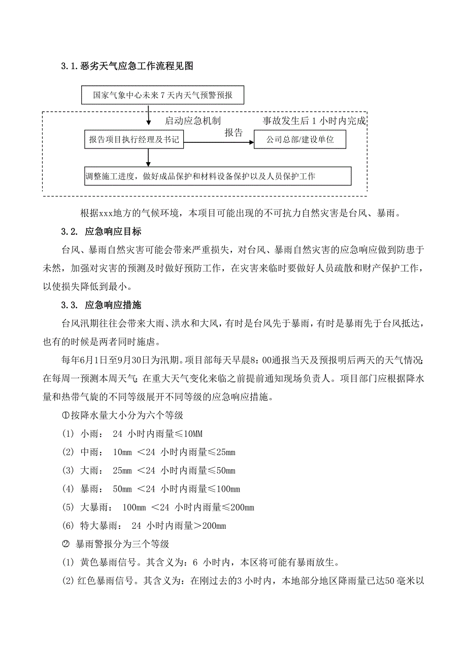 建筑工地台风应急预案_第3页