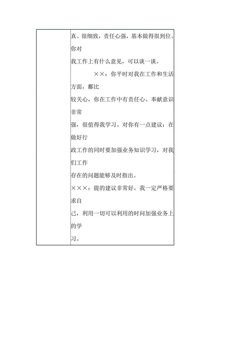 （推荐）组织领导班子成员之间如何谈心谈话、如何记录范文_第3页