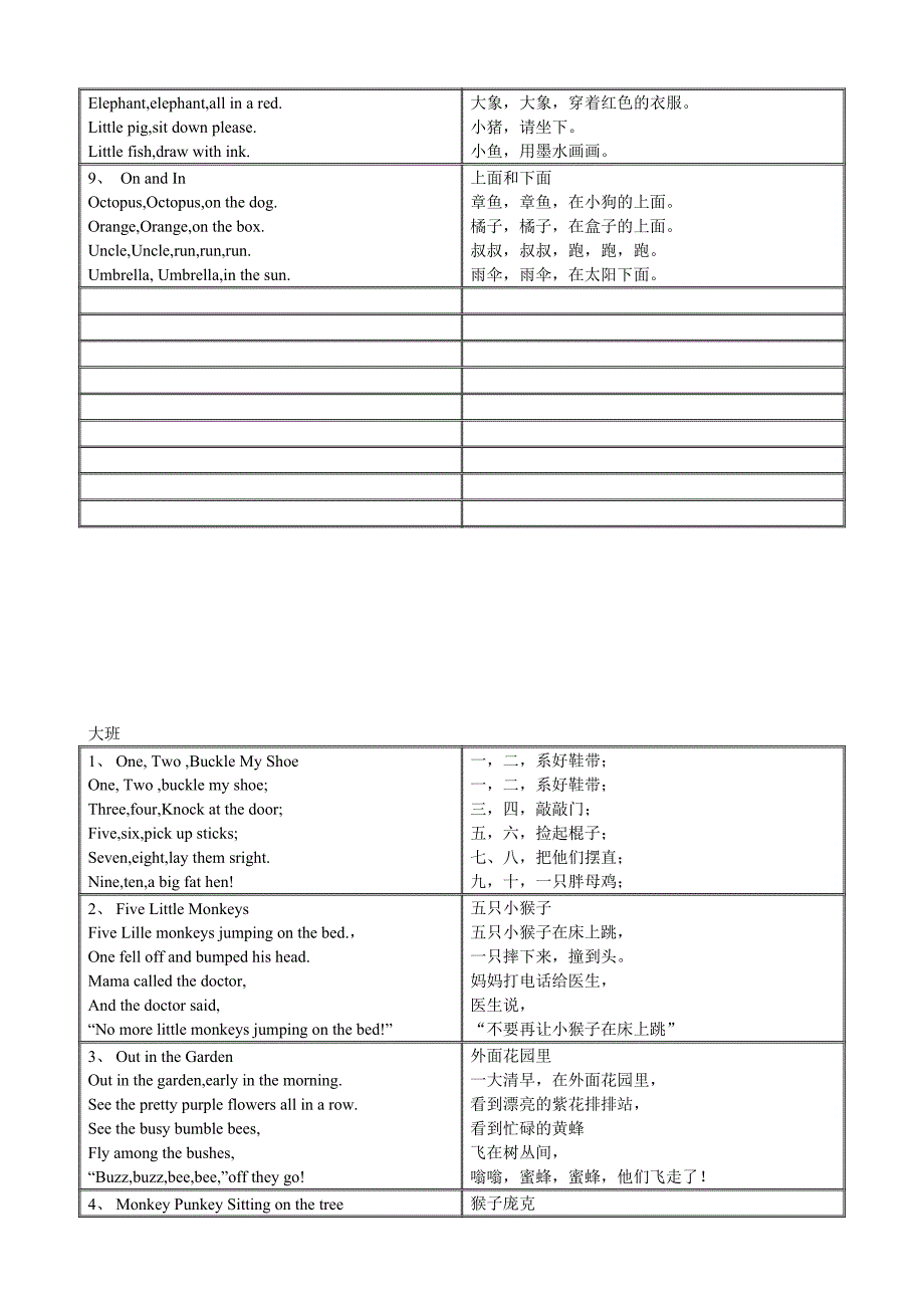 幼儿园中大班韵文_第2页