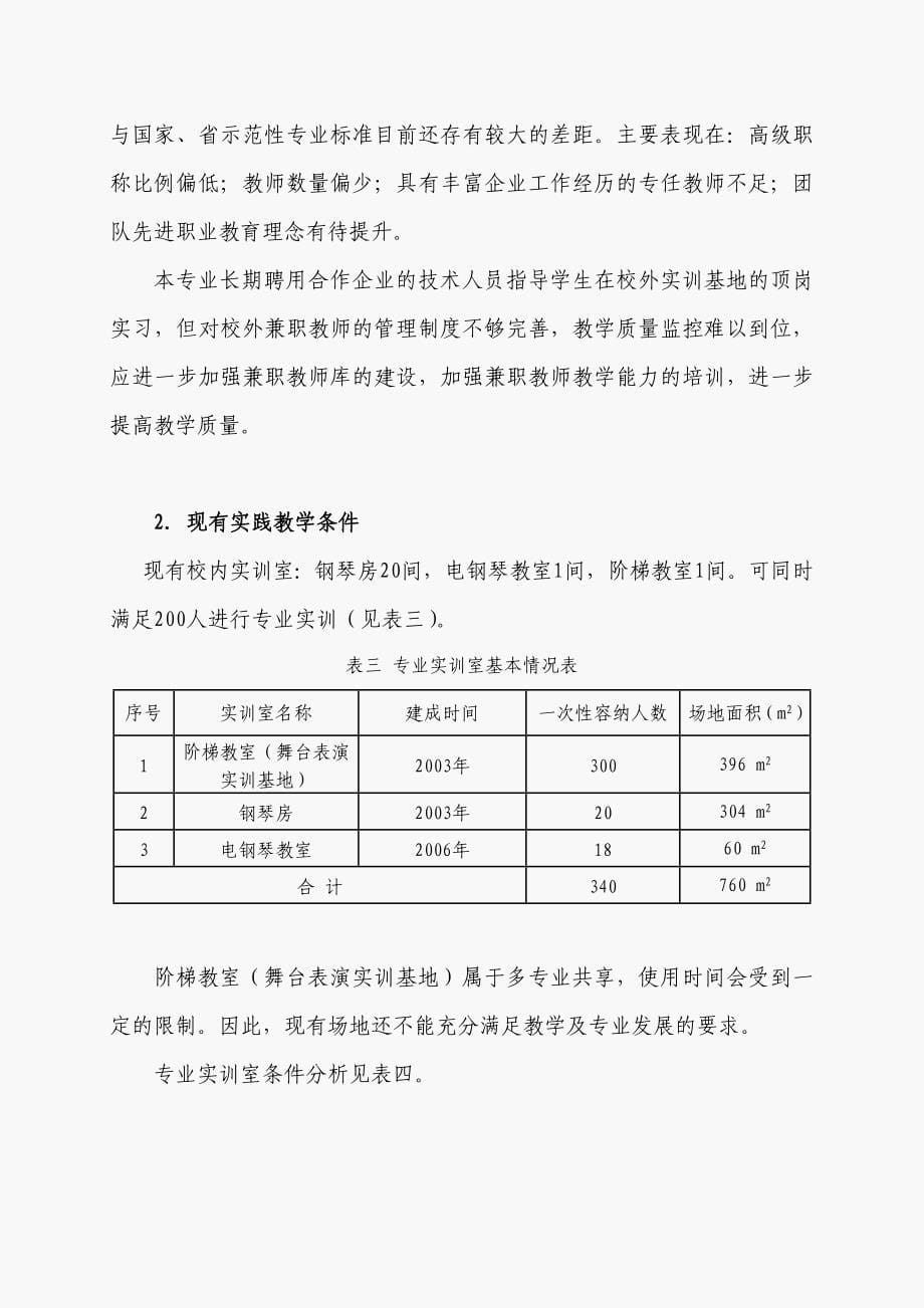 音乐表演专业建设发展规划_第5页