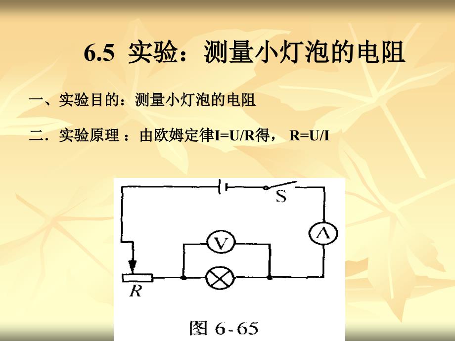 实验：测量小灯泡的电阻_第2页