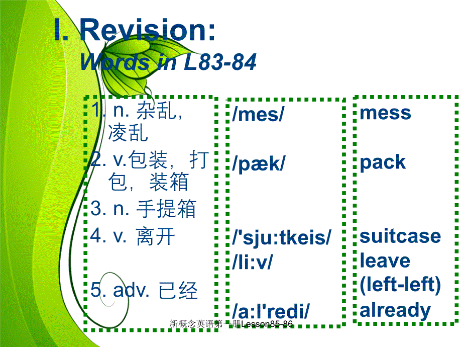 新概念英语第一册Lesson8586_第3页