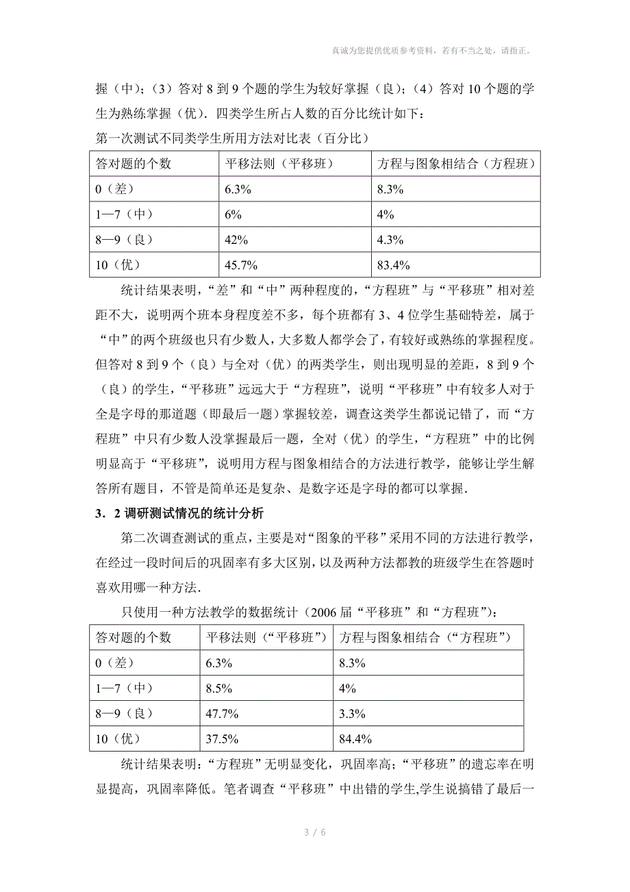 初中数学教材二次函数的图象与性质的实验研究_第3页