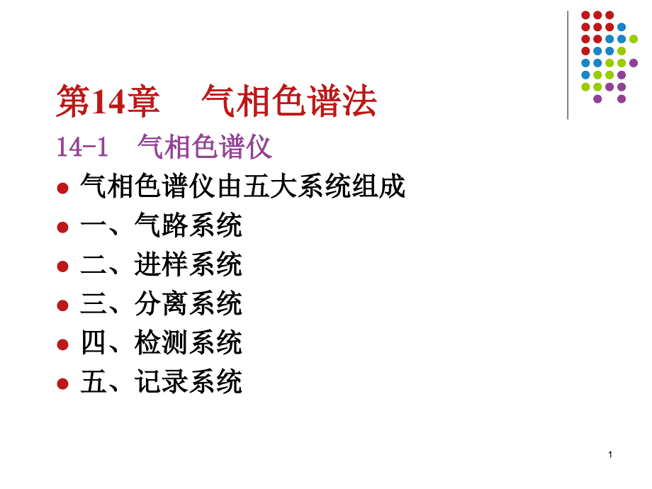 第十五章 气相色谱法_第1页
