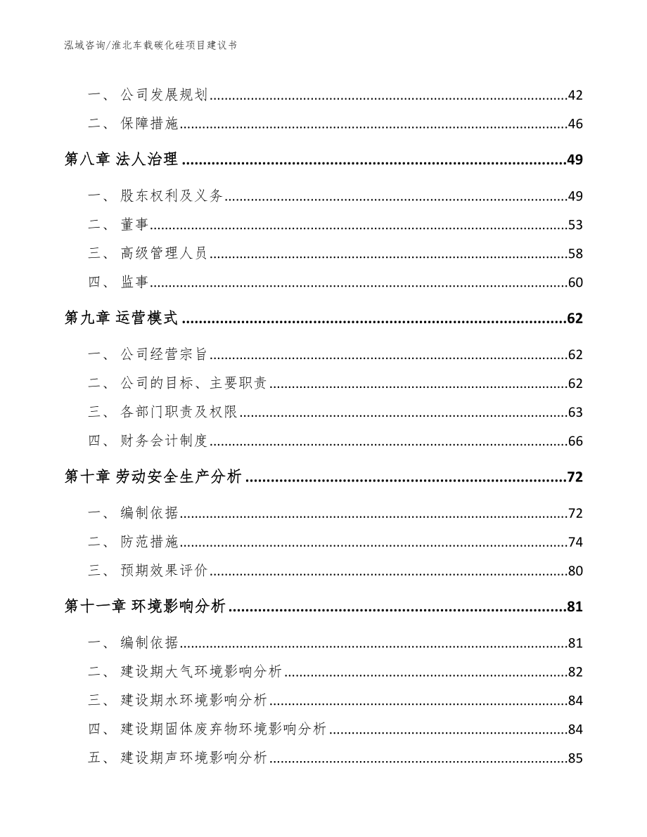 淮北车载碳化硅项目建议书（模板范本）_第4页