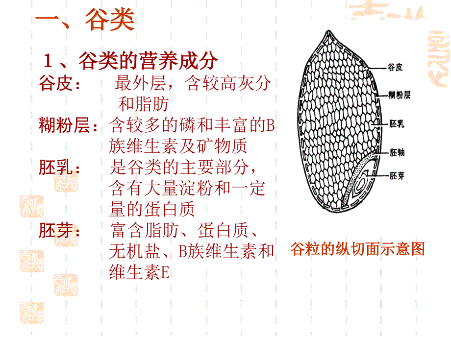 医学课件第五部分各类食品的营养价值教学课件_第3页