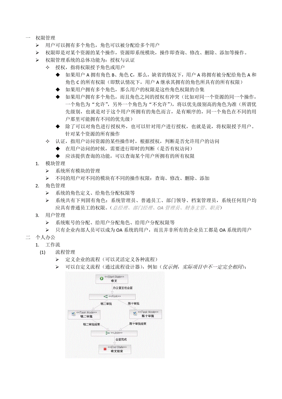 OA系统简单功能介绍_第2页