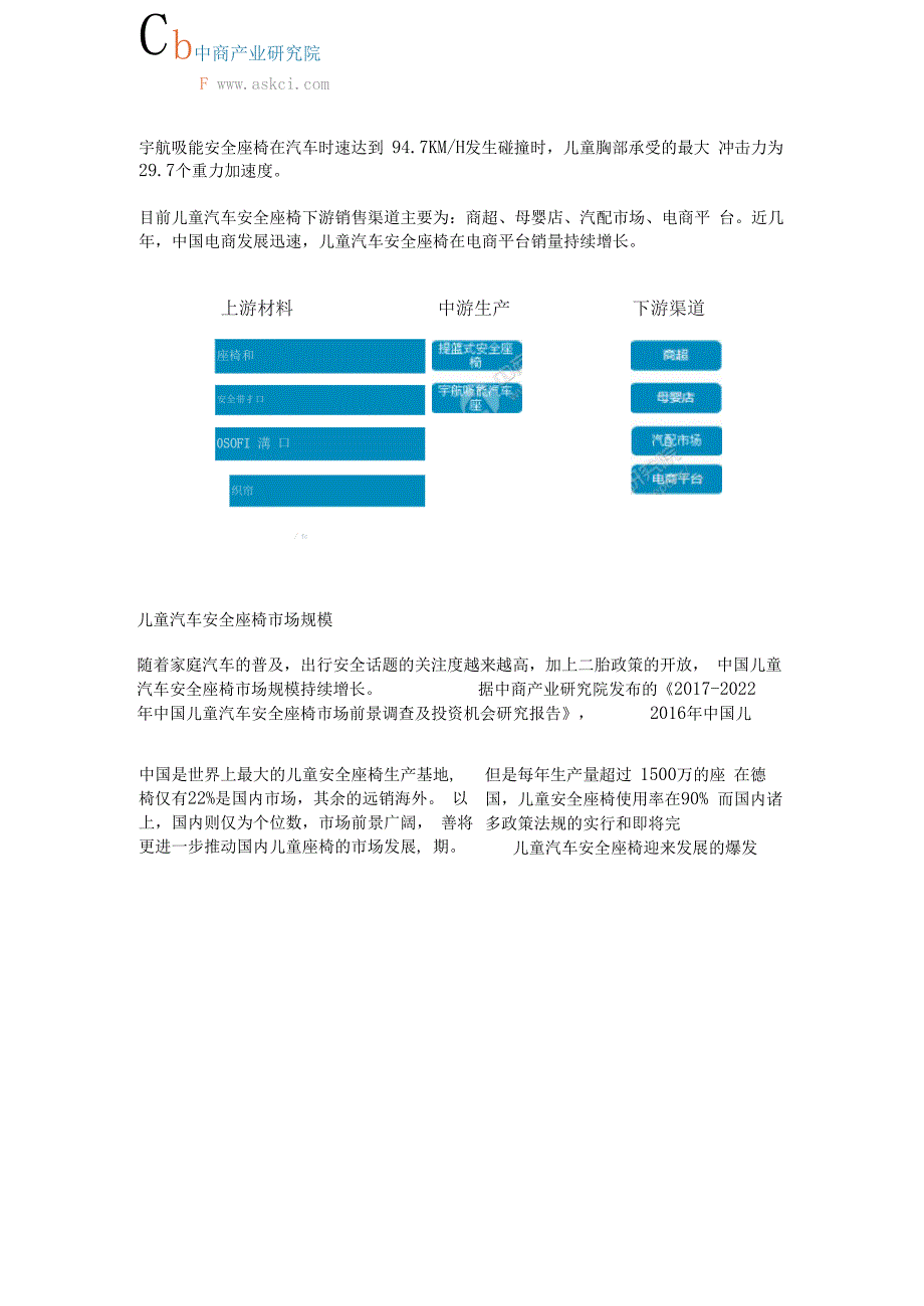 儿童汽车安全座椅产业链及企业分析_第3页