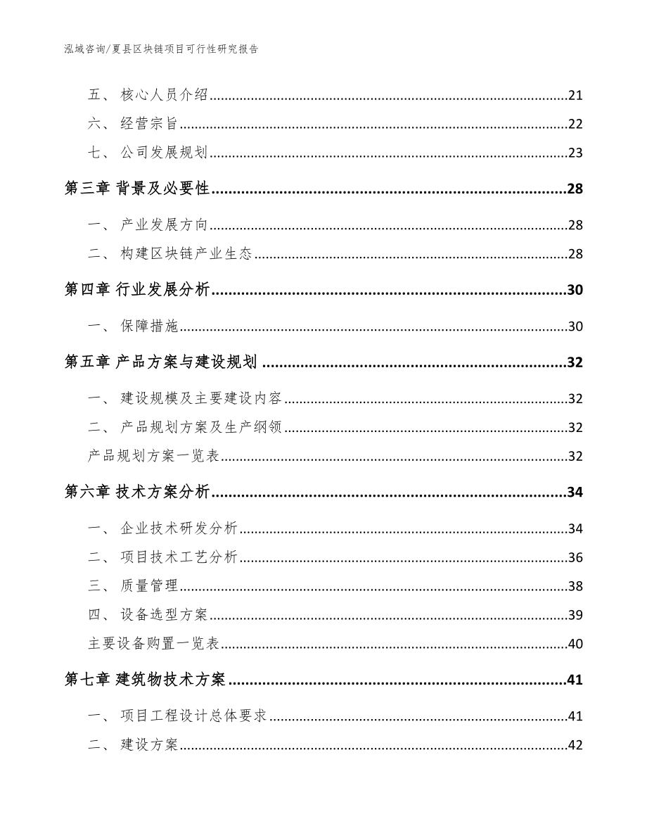 夏县区块链项目可行性研究报告_范文_第4页