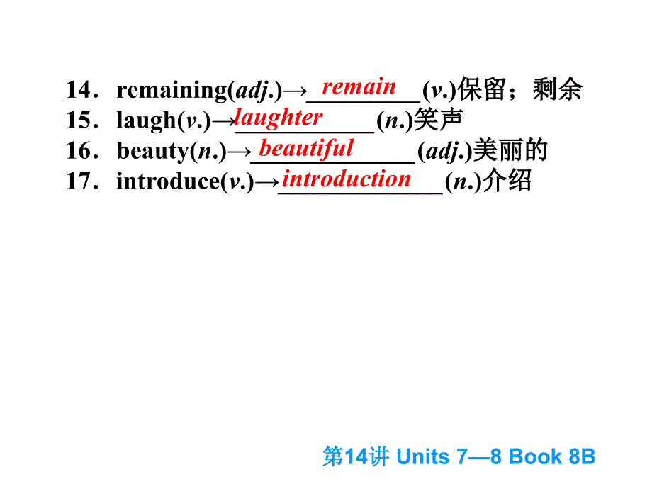 中考英语人教版教材梳理第14讲八年级下units78_第4页