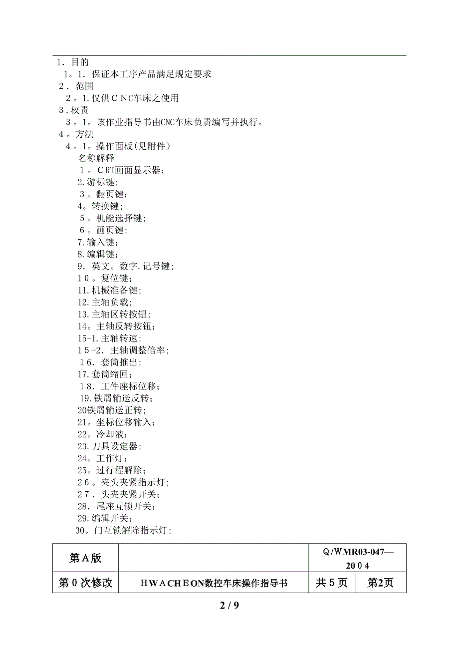 数控车床操作指导书_第2页