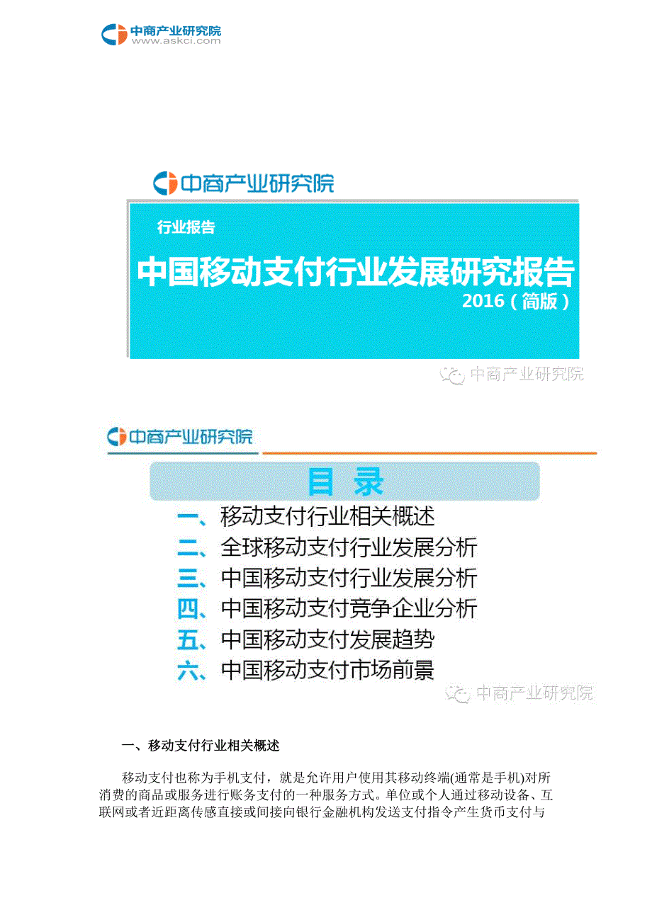 中国移动支付行业发展研究分析_第2页