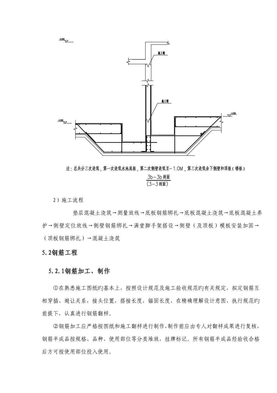 消防水池综合施工专题方案_第5页