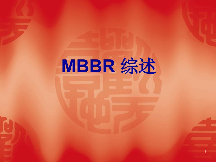 MBBR技术ppt课件_第1页