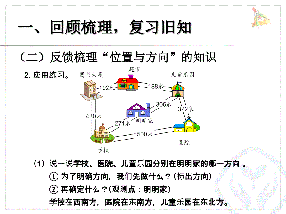 位置与方向面积年月日_第4页