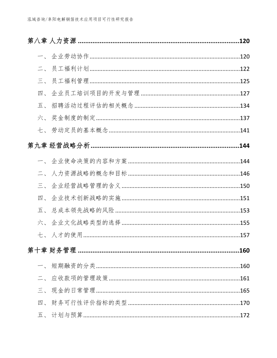 阜阳电解铜箔技术应用项目可行性研究报告模板_第4页